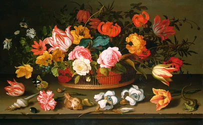 Basket of Flowers, 1625